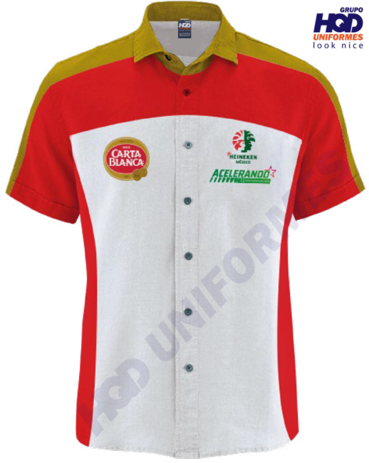 Camisa Heineken Carta-Blanca