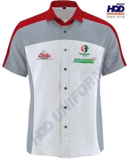 Camisa Heineken Coors-Light
