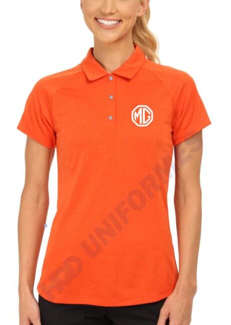 Polo MG Garages Naranja Dama