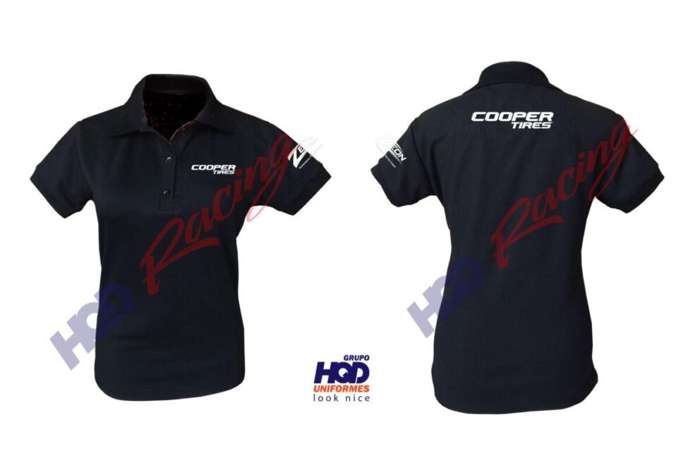 Polo Coopertires Negra 