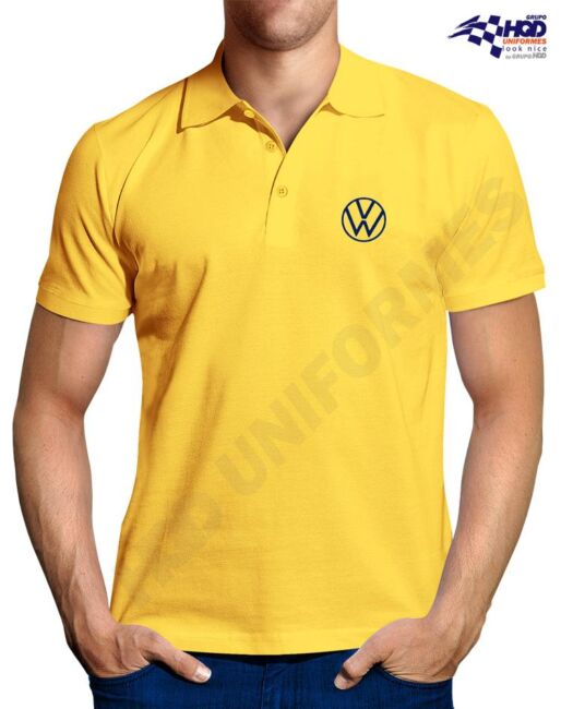 Polo VW Amarilla Caballero